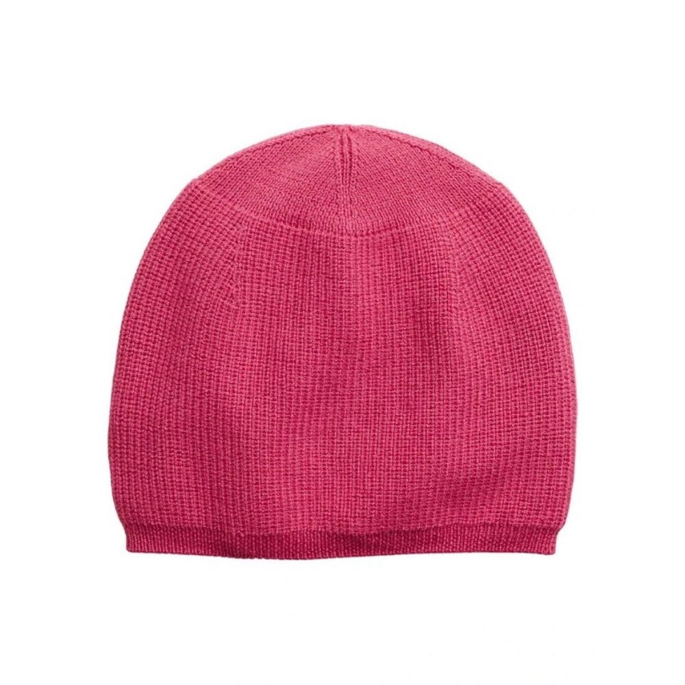 Athleta Kinetic Beanie Wool Blend Dragonfruit Pink OS